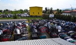 zošrotovanie vozidla, výkup auta, použité diely