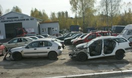 zošrotovanie vozidla, výkup auta, použité diely